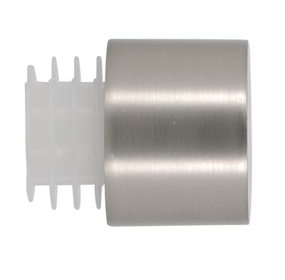 Embout bouchon easy fix diam 28 mm Finition Chrome mat par 2 - MOBOIS