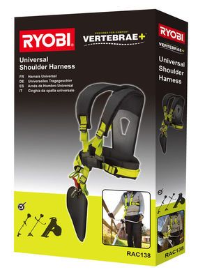 Harnais vertébral universel pour débroussailleuse RYOBI