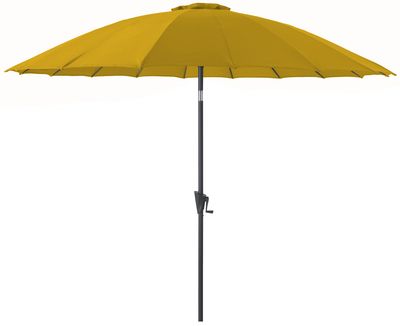 Parasol droit pagode diamètre 3 m curry ALIZE livraison gratuite à domicile