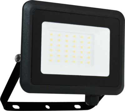 Projecteur LED extérieur 30W blanc neutre IP65 3000 lumens noir- KREON ARLUX