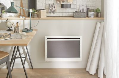 Radiateur rayonnant Ray 1000 W Blanc horizontal NOIROT