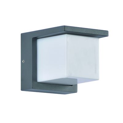 Applique extérieure ROCKEFELLER Aluminium anthracite 4000 k blanc froid 900 lumens - COREP