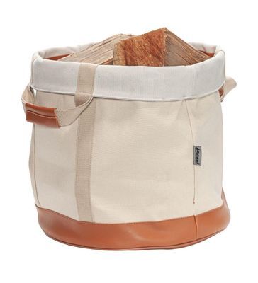 Sac à bûche cuir Proline beige ADURO