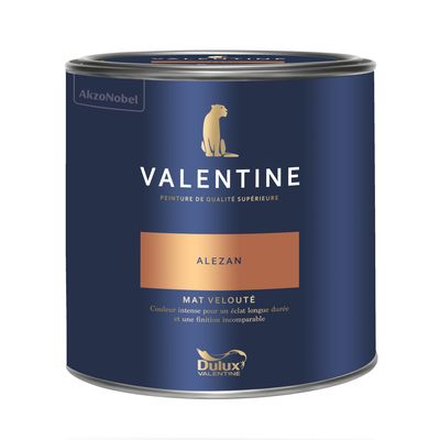 Peinture Valentine Mat Velouté Alezan 2 L - DULUX VALENTINE