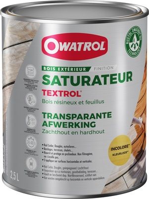 Saturateur TEXTROL Incolore avivant 2,5L OWATROL