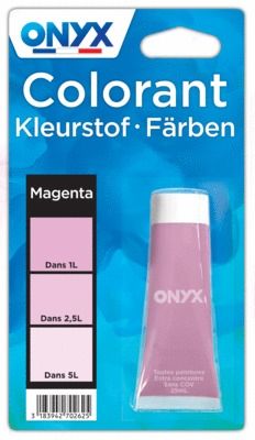 Colorant universel pour peinture magenta 25 ml ONYX