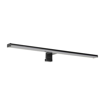 Applique barre LED pour salle de bains EDWIN noir mat L 60 cm IP 44 - COREP