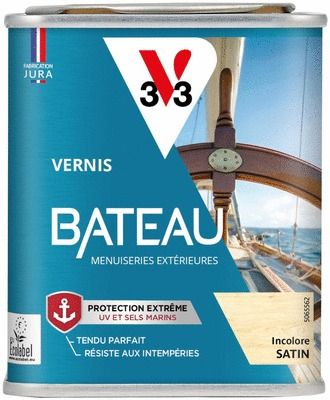 Vernis Bateau satin incolore 0,25 L V33