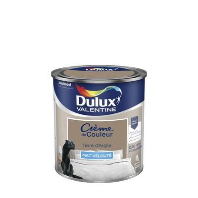 Peinture Crème De Couleur Mat Terre D'Argile 0.5 L - DULUX VALENTINE