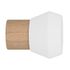 Embout évasé vissé diam 28 mm décor naturel Finition blanc - MOBOIS