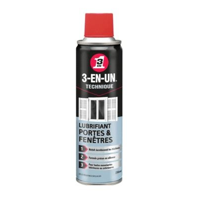 Lubrifiant pour portes et fenêtres 250ml 3-EN-UN