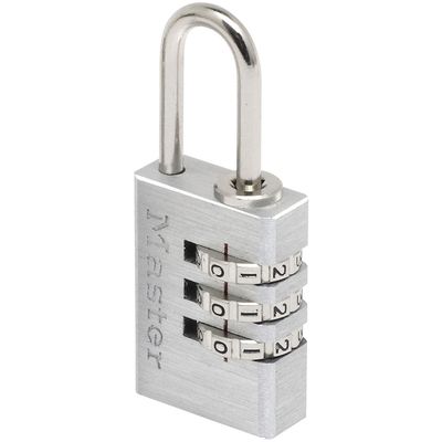 Cadenas à combinaison largeur 20 mm en aluminium MASTER LOCK