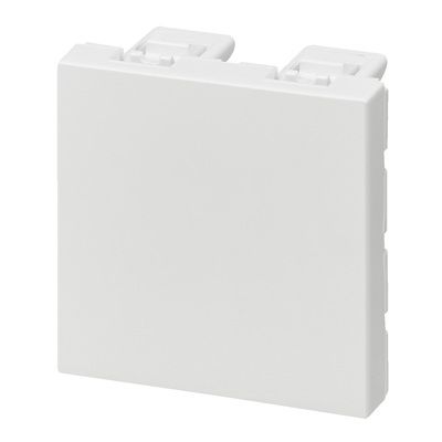 Obturateur 2 modules finition blanche Mosaïc LEGRAND