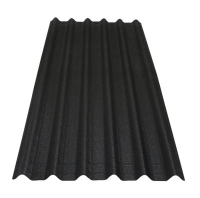 Plaque de couverture Easyfix noire L. 2 m x l. 0.81 m ONDULINE