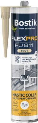 Mastic colle FlexPRO PU811 blanc 300ml BOSTIK