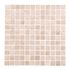 Mosaïque travertin beige clair vieilli 30 x 30 cm Hêtre MAT INTER