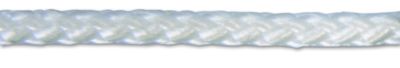 Drisse polypropylène blanc résistance rupture indicative 280 kg diamètre 6 mm éco vendu au mètre CHAPUIS