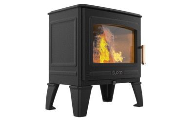 Poêle à bois 6.7 KW Georges Flamme verte 7 étoiles SUPRA