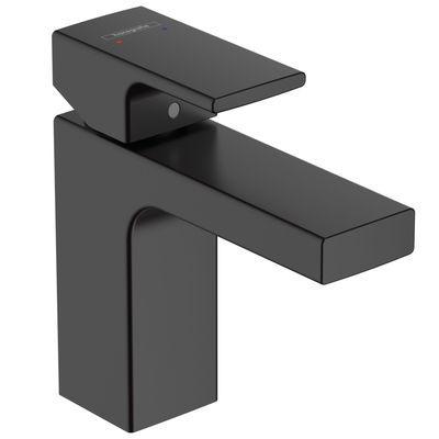 Robinet de salle de bain Noir mat Vernis Shape 100 - HANSGROHE