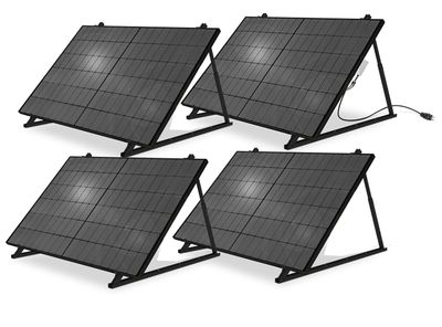 4 panneaux solaires en kit 1680 W MECAFER