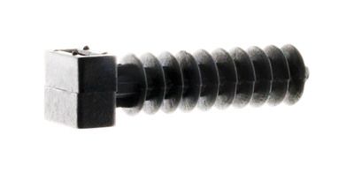 Embases à cheviller pour colliers noirs par 100