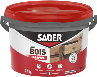 Colle à bois rapide 2.5kg SADER