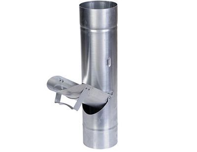 Récupérateur d'eau de pluie zinc diam.100 mm pour gouttière SCOVER PLUS