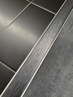 Barre de seuil universelle métal oxydé aluminium 3,7 x 83 cm GERFLOR