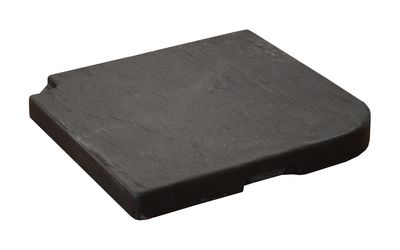 Lest béton pour parasol déporté 22 kg anthracite PROLOISIRS