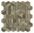 Mosaïque hexagone pierre Everest 30x30 cm MAT INTER