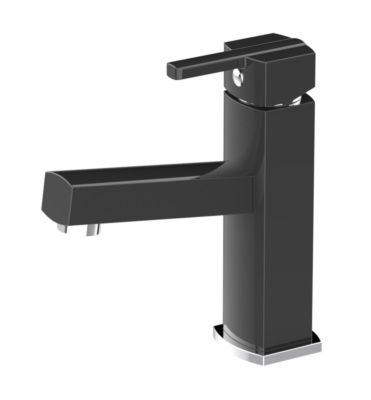 Mitigeur de lave-mains Scoop noir ESSEBAGNO