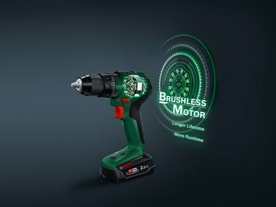 Perceuse - visseuse à percussion sans fil Universalimpact Brushless seule sans batterie 18 V BOSCH