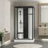 Cabine de douche rectangle Hammam hydromassante 115x90x218 cm Relax AURLANE