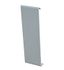 Jonction droite pour profilé de finition 100 mm laqué gris aluminium JOUPLAST