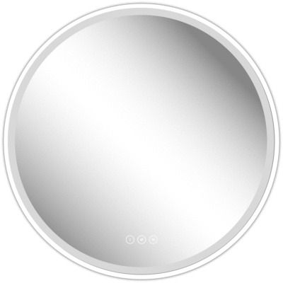 Miroir rond lumineux D.90 cm Swann White MP GLASS