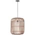 Suspension intérieure WOODROW XL bambou E27 60 W - BRILLIANT