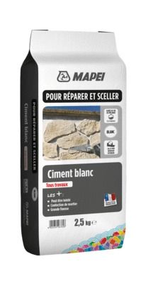 Ciment blanc 2,5kg MAPEI