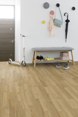 Sol vinyle décor chêne beige Columbia 4,5x212x1239mm 23/33 GERFLOR