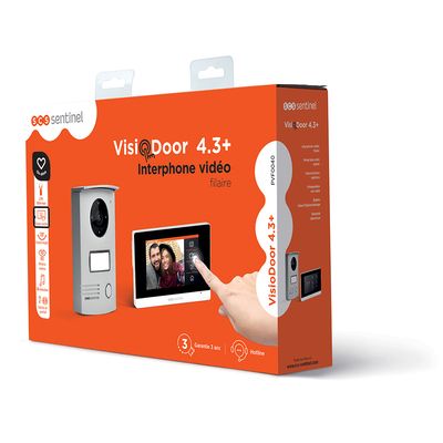 Visiophone filaire couleur Visiodoor 4,3+ SENTINEL