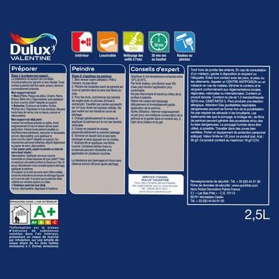 Peinture Crème De Couleur  Mat Moka Latte 2,5 L - DULUX VALENTINE