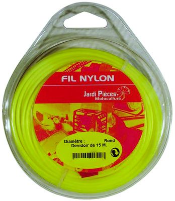 Fil nylon diamètre 3 mm 15m MDS