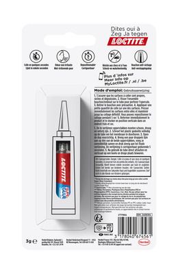 Superglue-3 pure gel tube 3 g LOCTITE