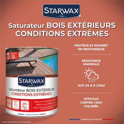 Saturateur STARWAX 1L incolore