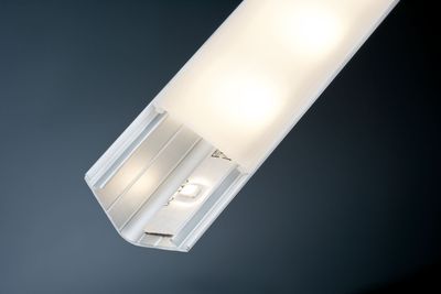 Profilé de ruban LED avec diffuseur blanc 1m DELTA MAXLED PAULMANN