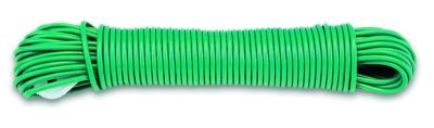 Corde à linge polypropylène vert âme métallique diamètre 2.7 mm 20 m CHAPUIS