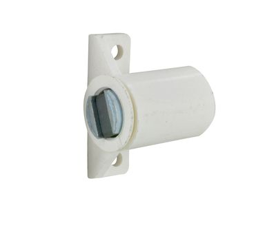 Loqueteaux magnétiques rond blanc force 4 kg par 2 CIME