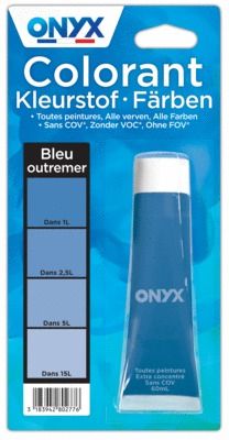 Colorant universel pour peinture bleu outremer 60 ml ONYX