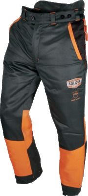 Pantalon de protection pour travaux forestiers taille XXL SOLIDUR