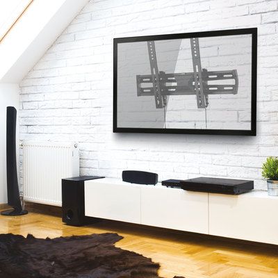 Support mural inclinable pour TV de 80 à 140 cm SEDEA