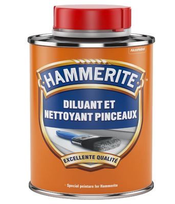 Diluant et nettoyant pour pinceaux spécial peinture fer 1 l HAMMERITE